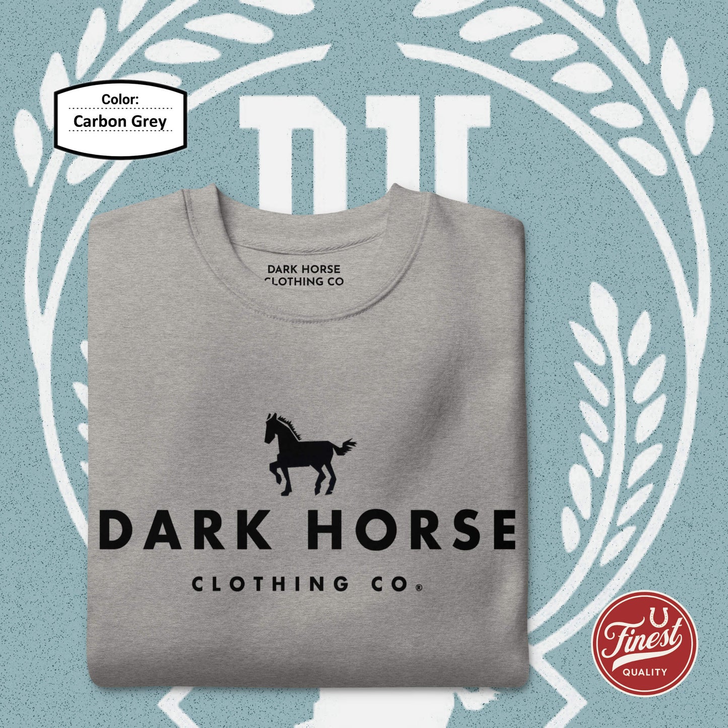 Dark Horse Clothing Co - Black Logo Unisex Sweatshirt