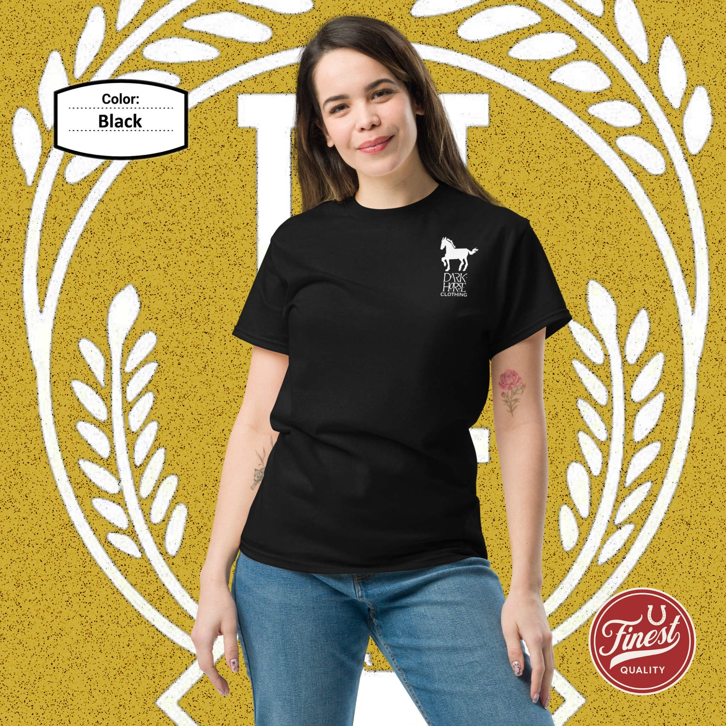 Dark Horse Original White Logo - Unisex Classic Tee T-Shirt