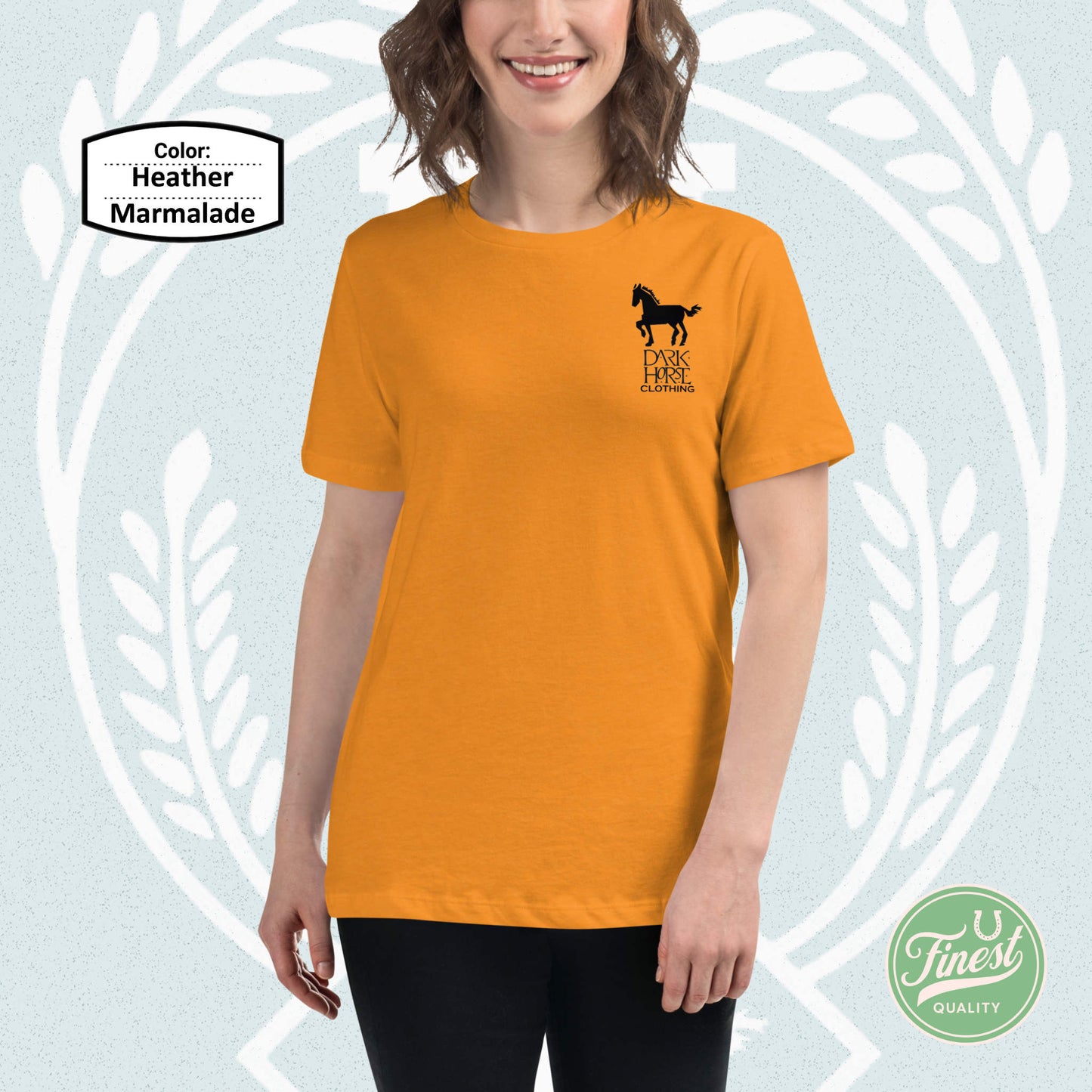 Dark Horse Original Black Logo - Women's Short Sleeve Comfortable T-Shirt