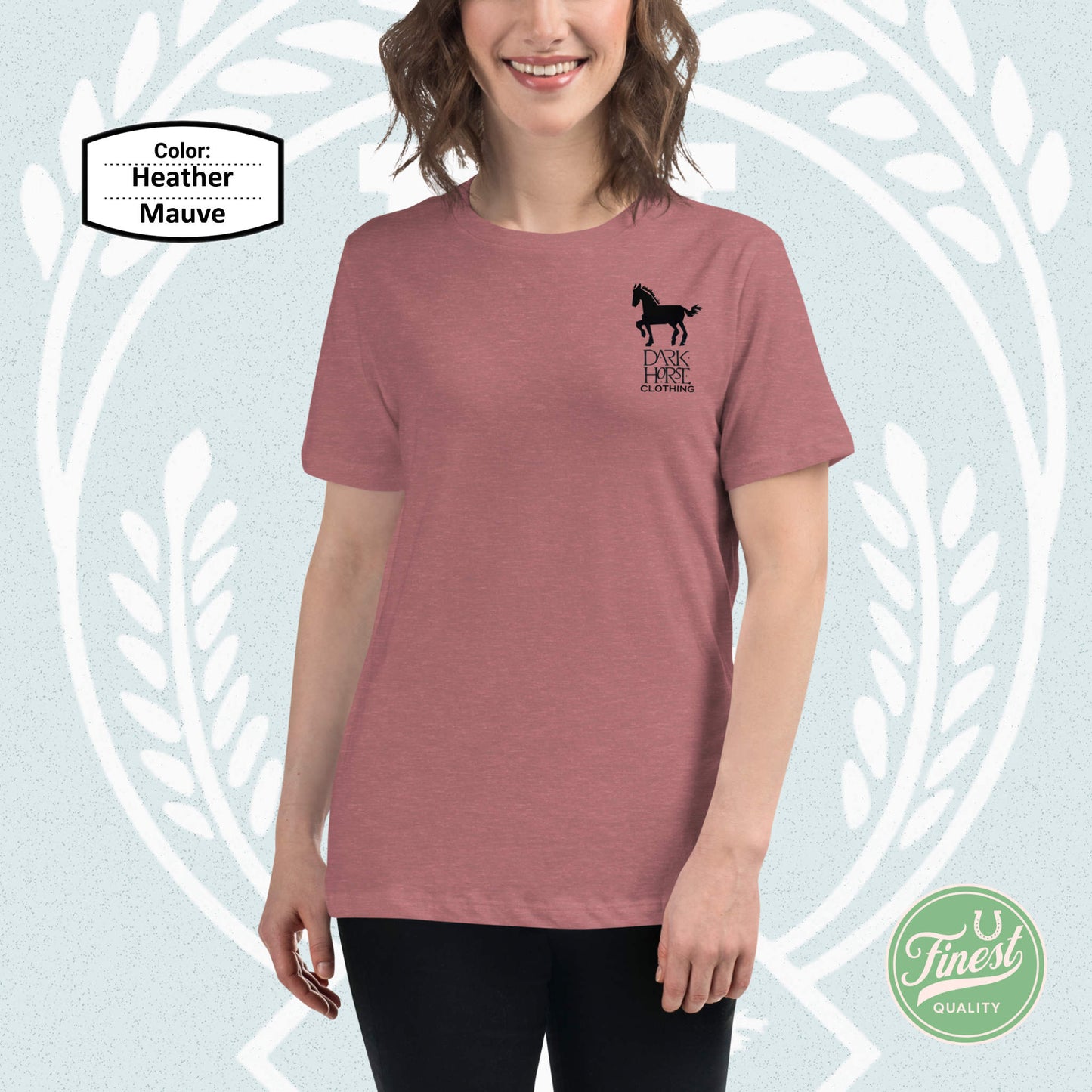 Dark Horse Original Black Logo - Women's Short Sleeve Comfortable T-Shirt