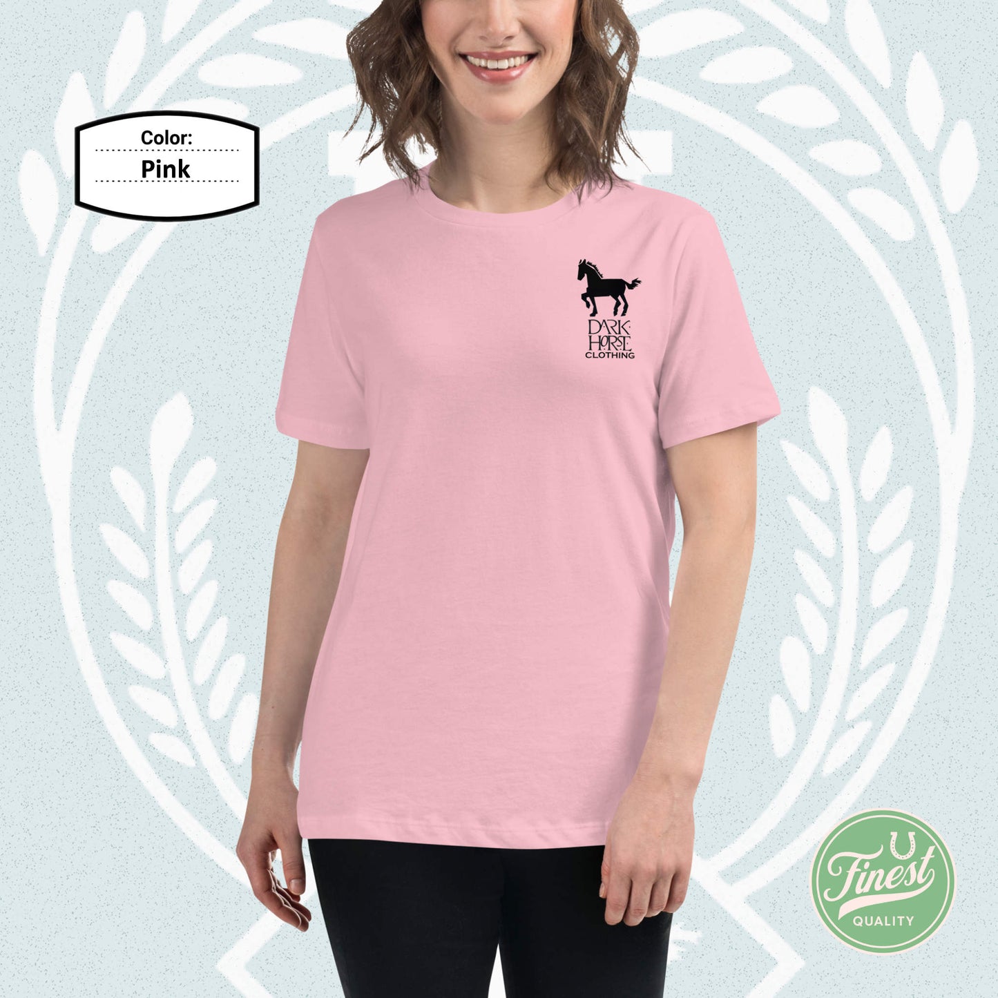 Dark Horse Original Black Logo - Women's Short Sleeve Comfortable T-Shirt